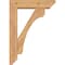 Ekena Millwork Legacy Slat Smooth Bracket w/ Offset Brace, Western Red Cedar, 5 1/2"W x 20"D x 28"H BKT0604X20X28LEC06SWR - alternate 4